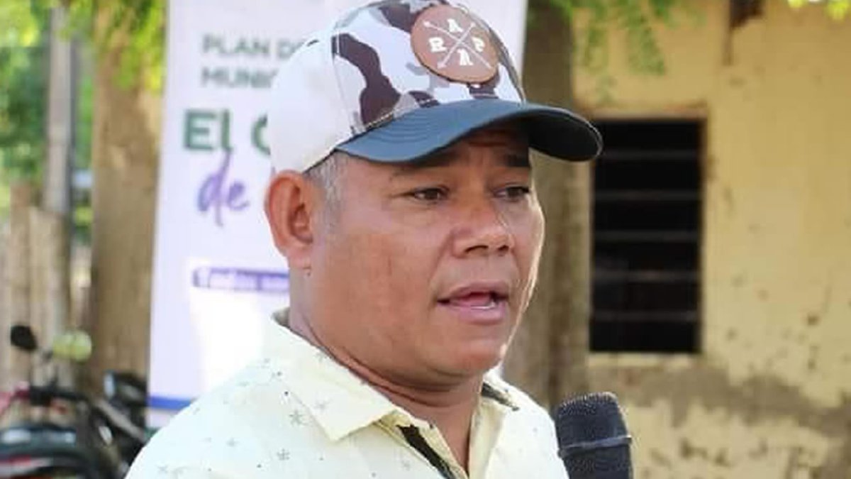 Alcalde de Santa Barbara de Pinto, Hegel Garizao Osorio.