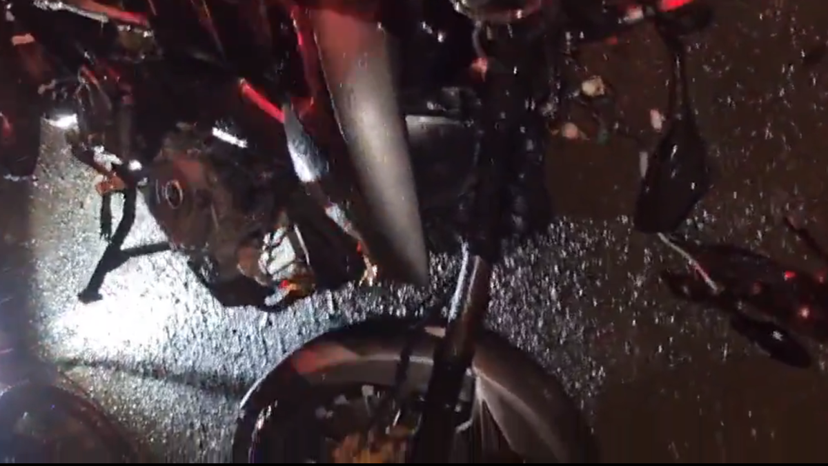 El responsable del accidente sería un motociclista que se encontraba en estado etílico.