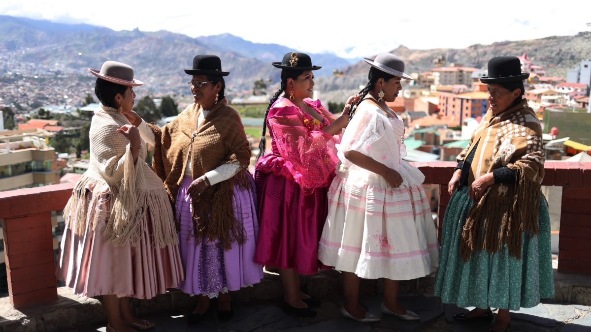 Mujeres Aimaras, perteneciente al emprendimiento 
