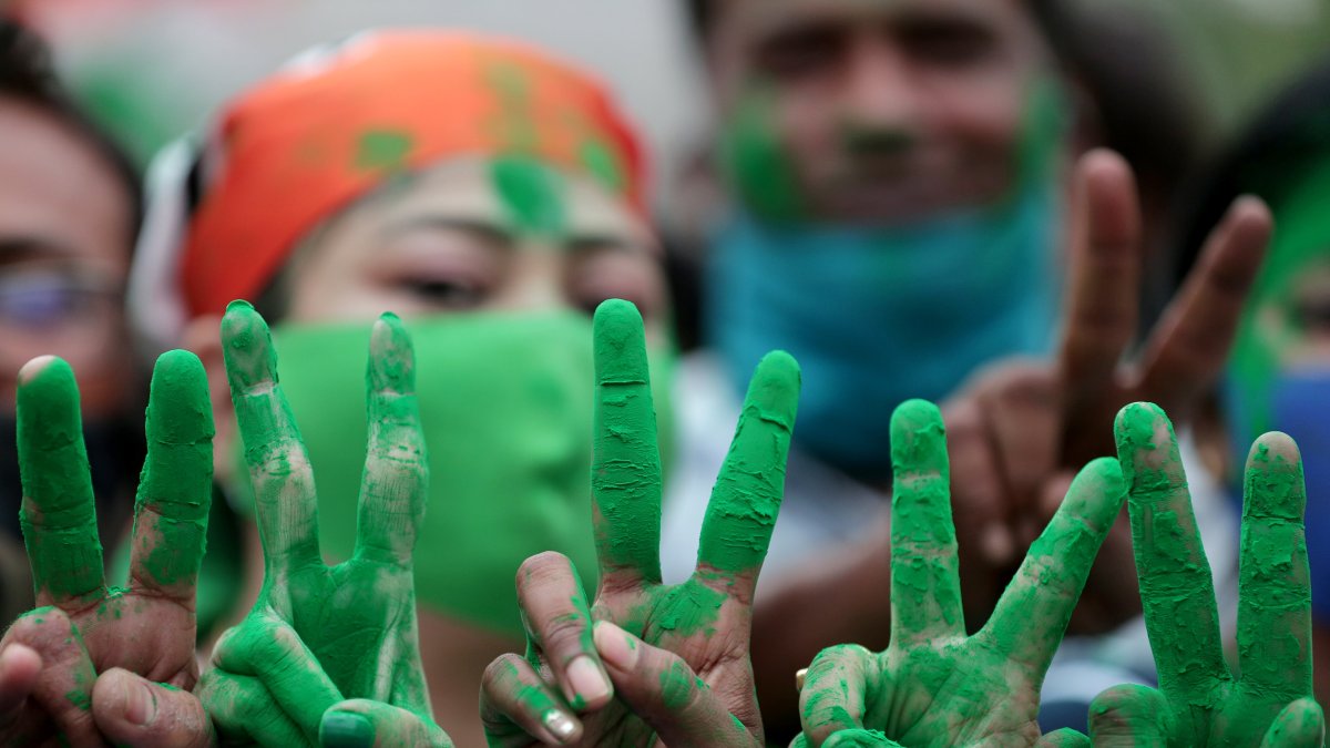 Archivo. Celebración de elecciones de India