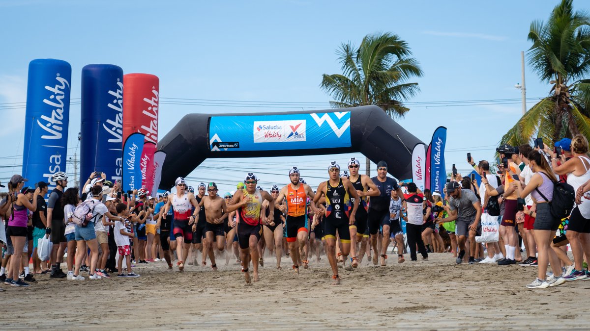 El triatlón de Saludsa Xterra tendrá recorre caminos secundarios, senderos, la playa, y el mar, tanto en la bicicleta de montaña, a pie y en natación