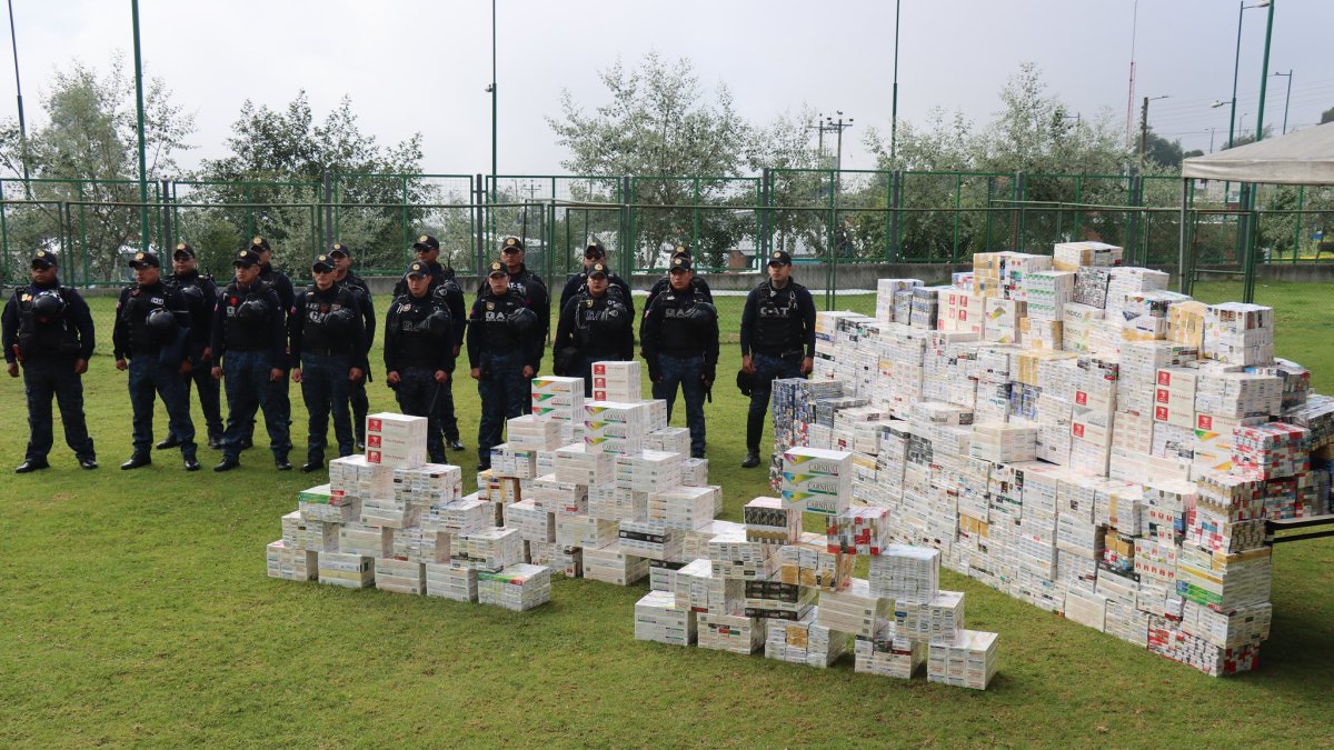 A lo largo del último año 31,647 cajetillas fueron retiradas durante operativos entre la Policía Nacional y AMC