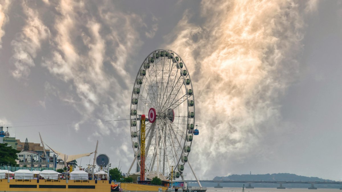 Vista del Malecón de Guayaquil