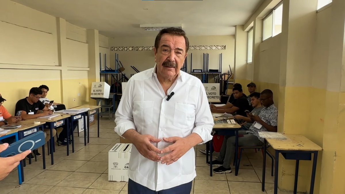 El exalcalde y líder del PSC, Jaime Nebot, dedicó poco tiempo a la situación de Pablo Muentes.