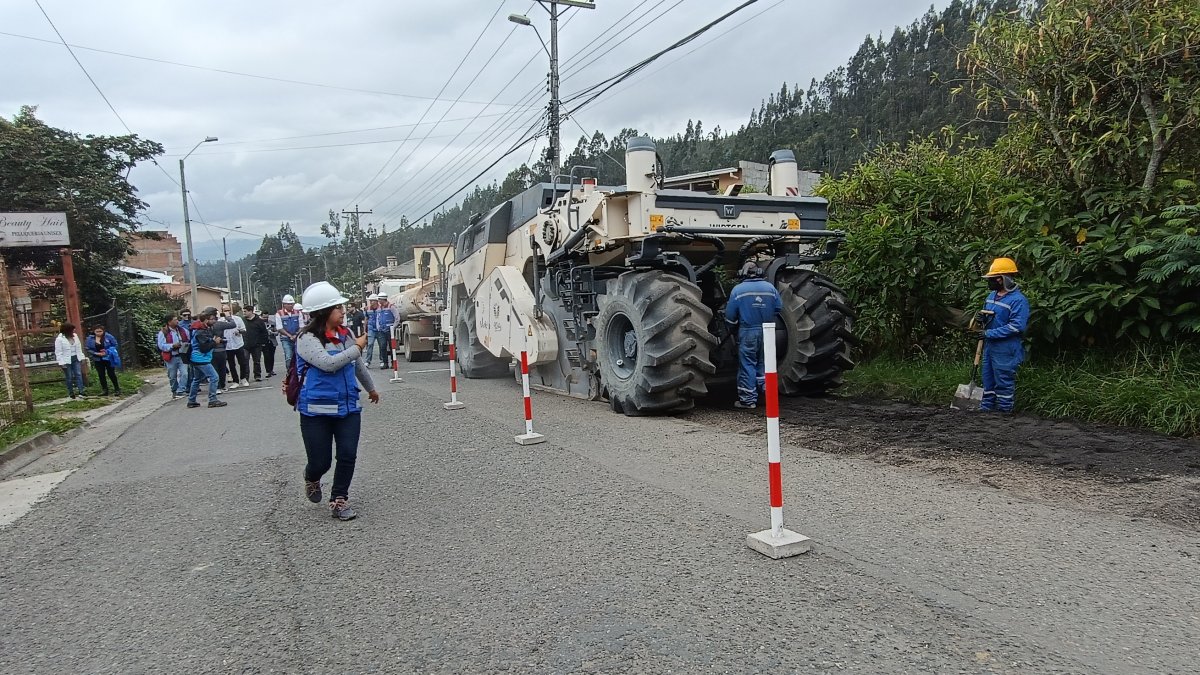 Estados de las vías en Azuay.