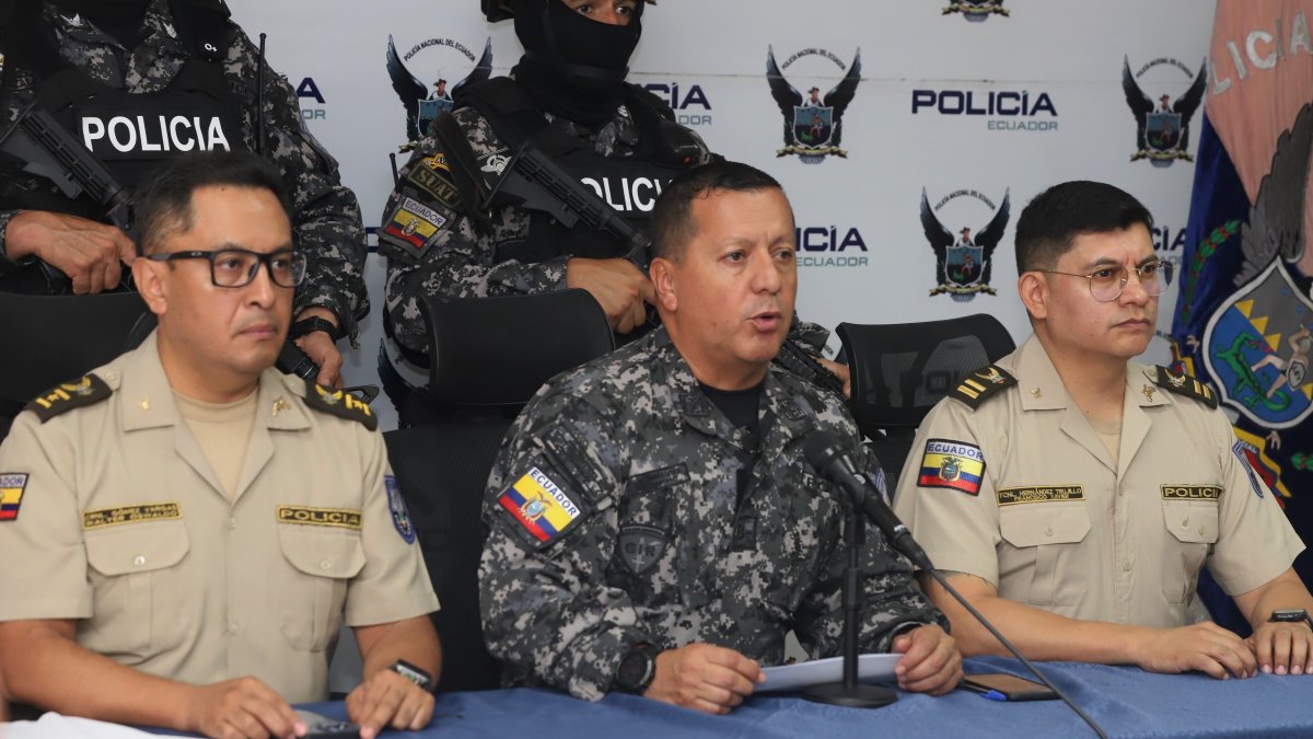 Detenciones. Jefes policiales dieron detalles sobre este operativo.