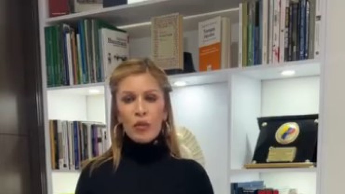 Claudia Garzón es psicóloga y criminóloga. Fue comisionada para la paz en el gobierno de Guillermo Lasso.