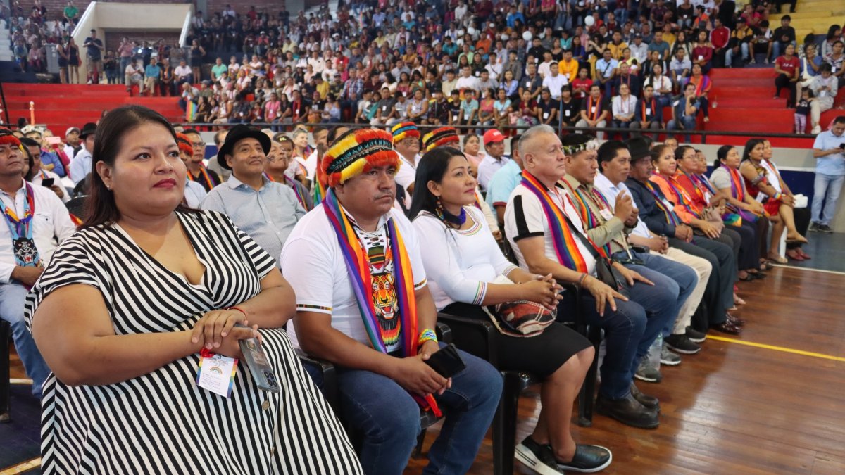 Leonidas Iza, precandidato de Pachakutik, ya rechazó un primer llamado de unidad que surgió de la presidenta de la Revolución Ciudadana, Luisa González.