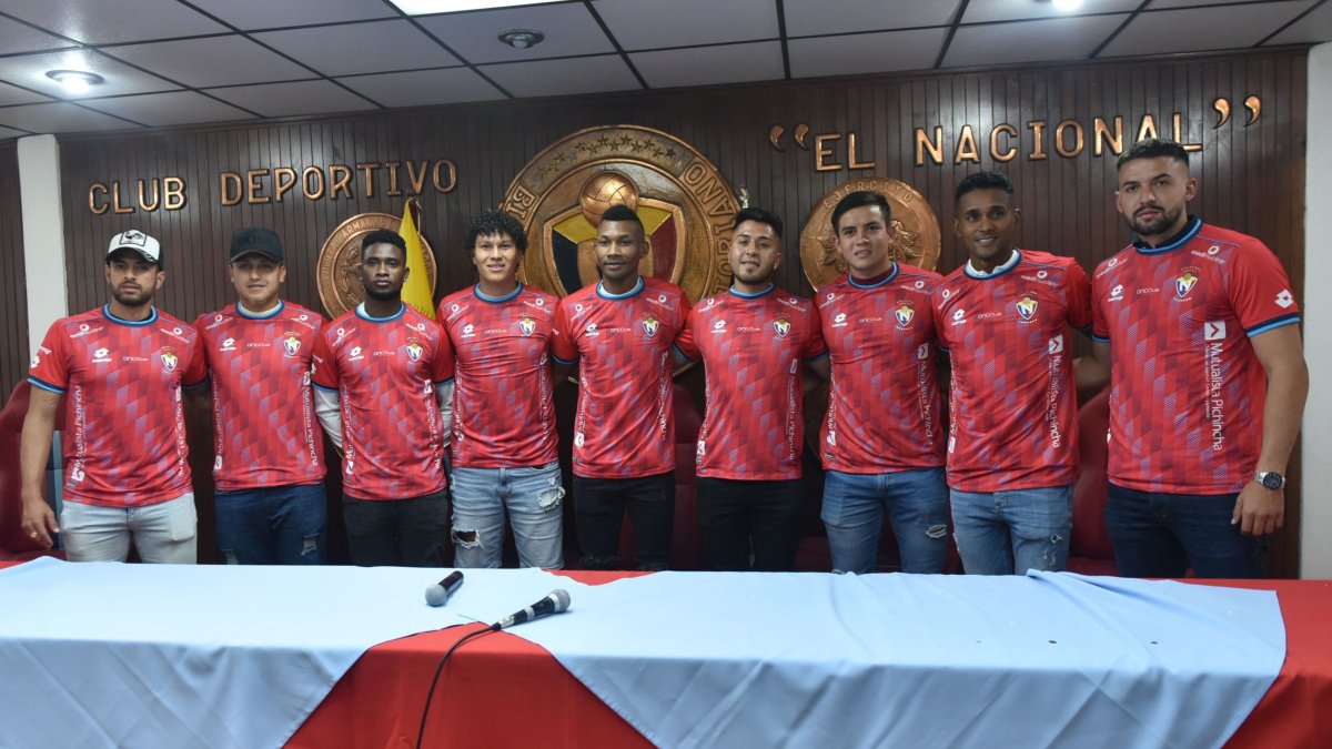 Los nueves refuerzos que sumó El Nacional para la LigaPro.