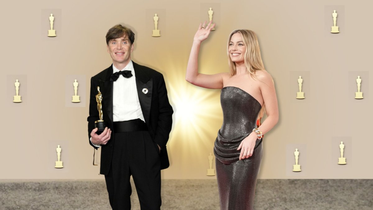 Los protagonistas de 'Oppenheimer' y 'Barbie'.