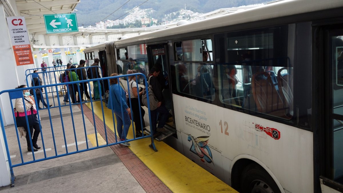 La operación en el Trolebús, en sentido norte-sur, será normal.