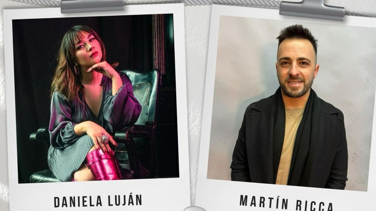 Daniela Luján y Martín Ricca