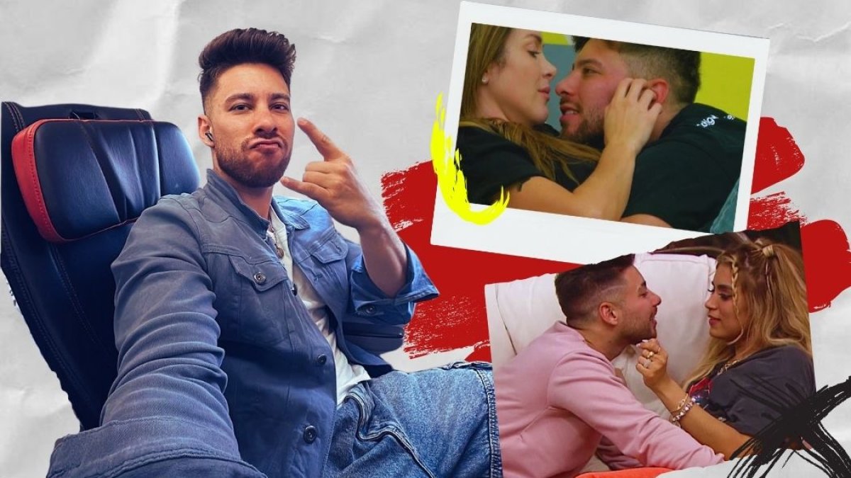 Miguel Melfi y sus romances televisivos, arriba con Nataly Umaña,. Abajo con Andreína Bravo.