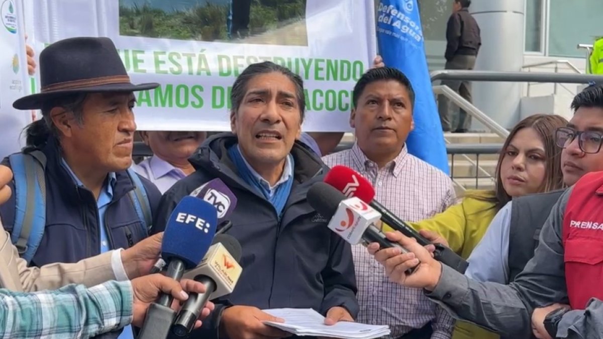 El activista ambiental y excandidato presidencial acudió a la Corte Constitucional para presentar la demanda.
