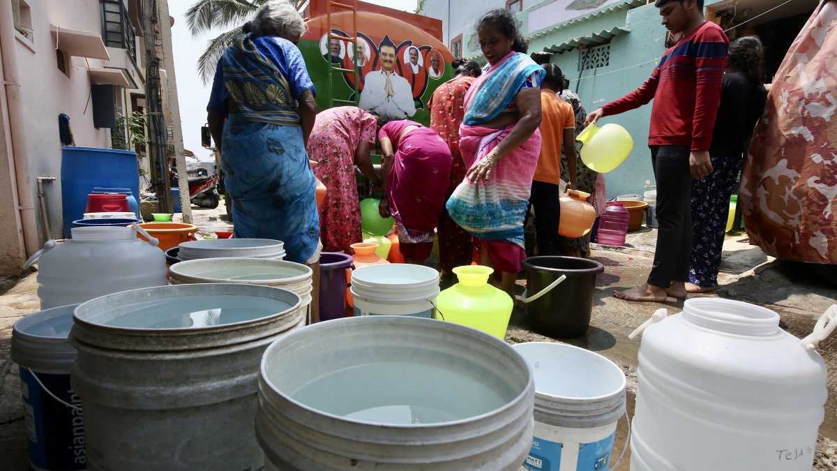 La crisis de agua está llevando a sus habitantes a vivir al límite
