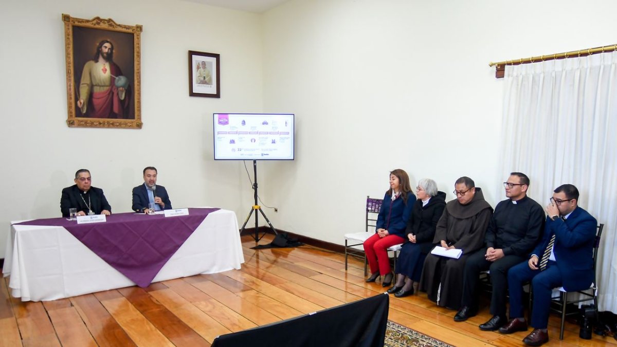 Este 13 de marzo, el alcalde Pabel Muñoz presentó la agenda por Semana Santa.