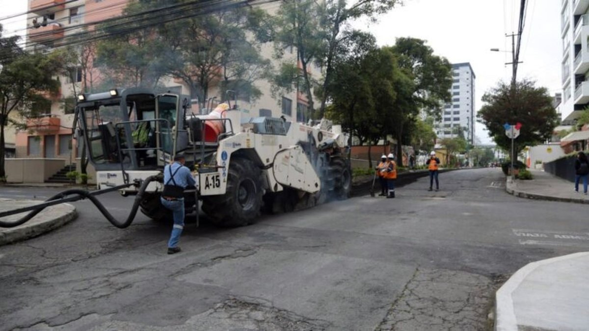Trabajos. En el norte, sur y valle se realizan intervenciones en las calles.