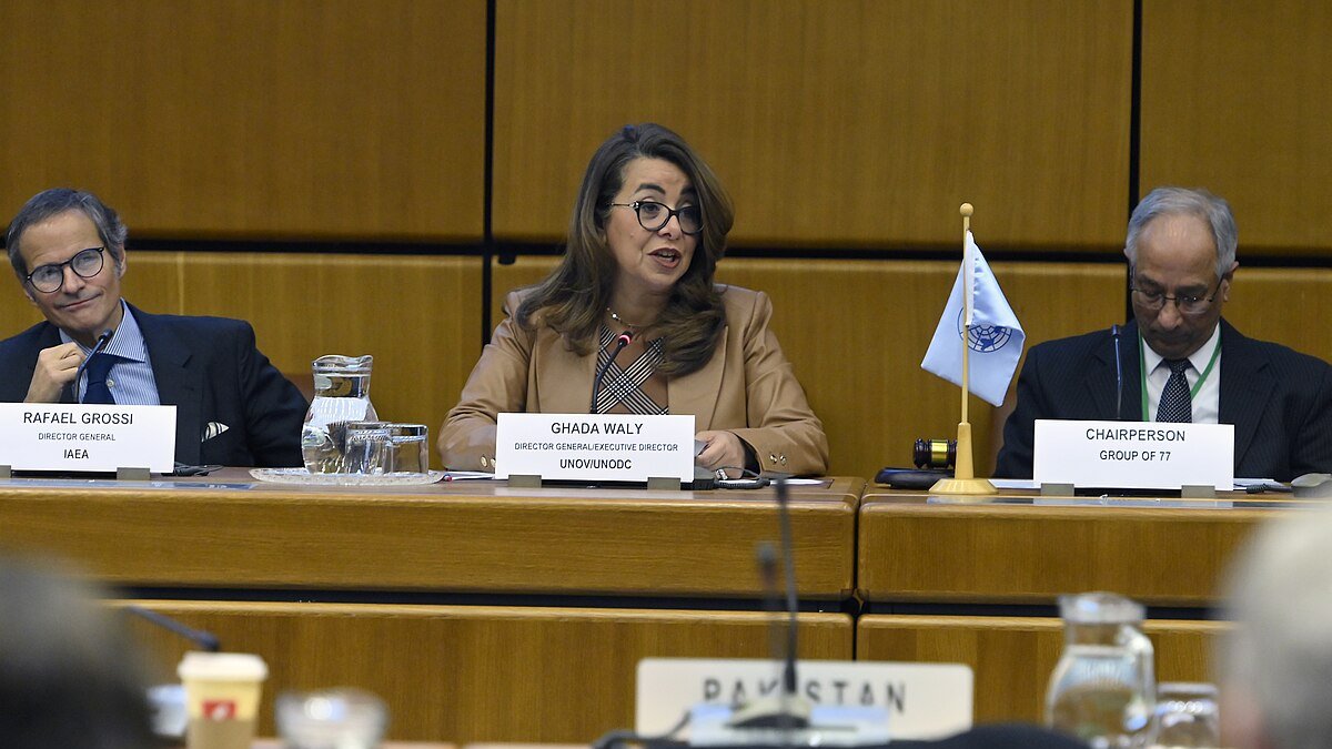 Ghada Waly, directora ejecutivo de la Oficina de las Naciones Unidas contra las Drogas y el Delito (ONUDD).