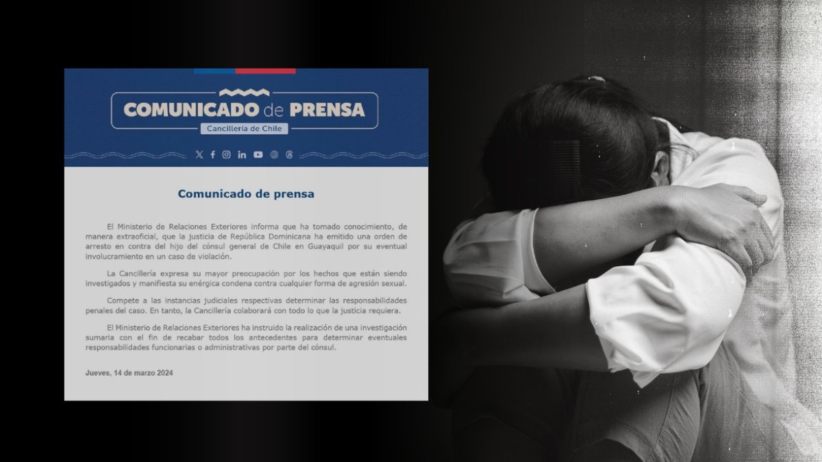 Hay una orden de detención en contra del hijo del cónsul de Chile en Guayaquil, como presunto implicado en el hecho.