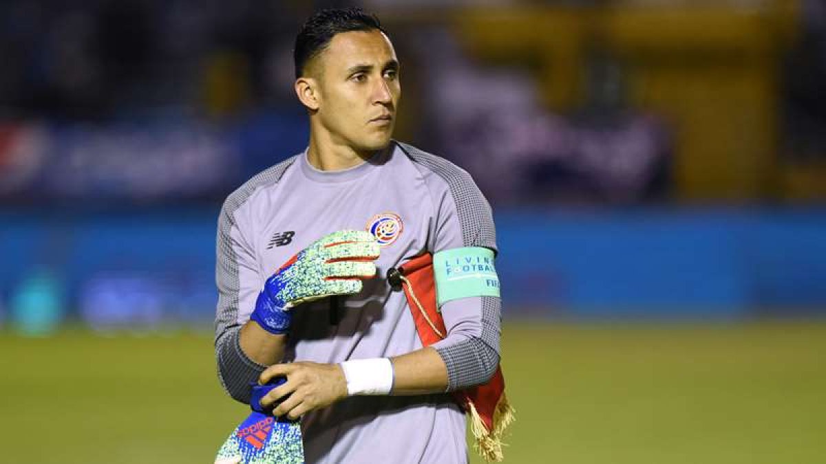 Keylor Navas capitán de la selección de Costa Rica