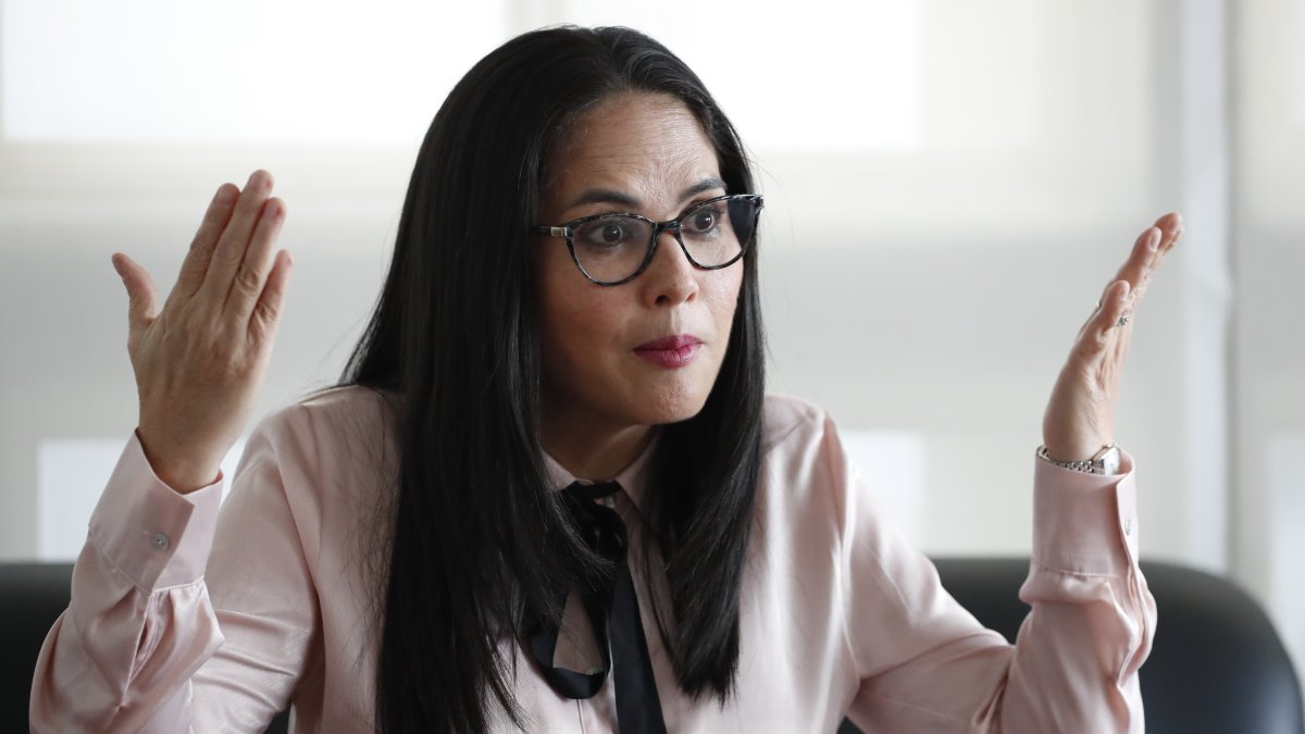 La candidata a la Presidencia de Panamá, Zulay Rodríguez.