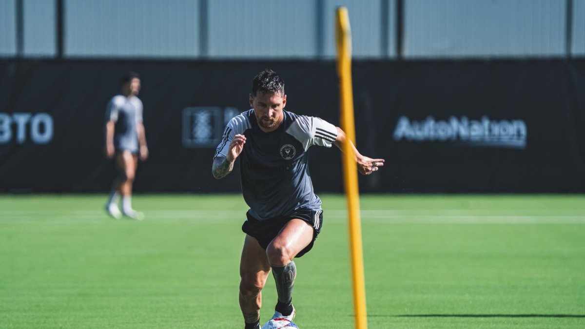 Leo Messi sufrió una lesión en su último compromiso ante Nashville, el miércoles.