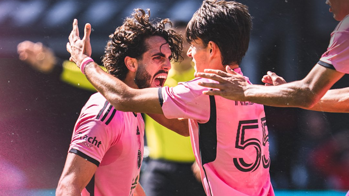 Leonardo Campana convirtió el primer gol en la victoria de Inter Miami ante DC United