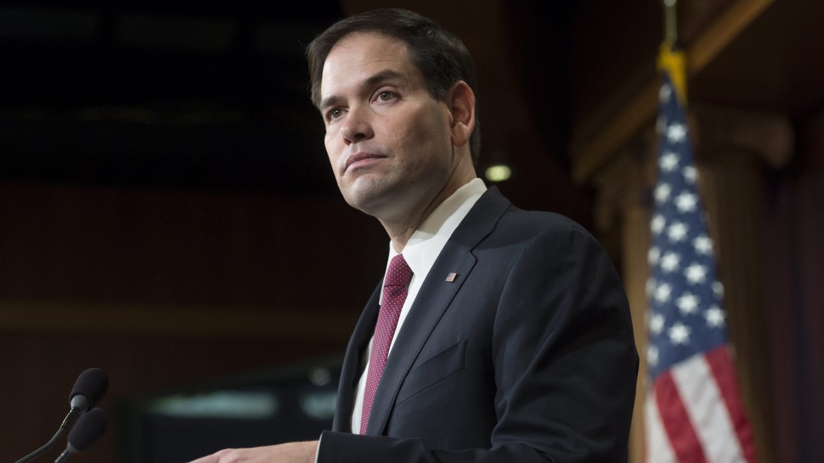 Fotografía de archivo en la que se muestra al senador Marco Rubio.