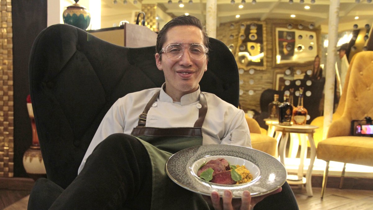 Sebastián Gallardo es el chef de este restaurante de ‘fine dining’