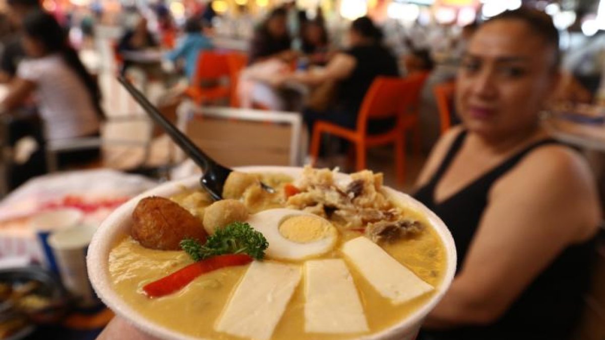 La fanesca. El plato tiene varios granos y en su mayoría pescado seco