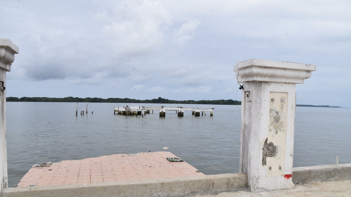 El antiguo muelle de cabotaje de Puerto Bolívar, era un atractivo turístico de El Oro.