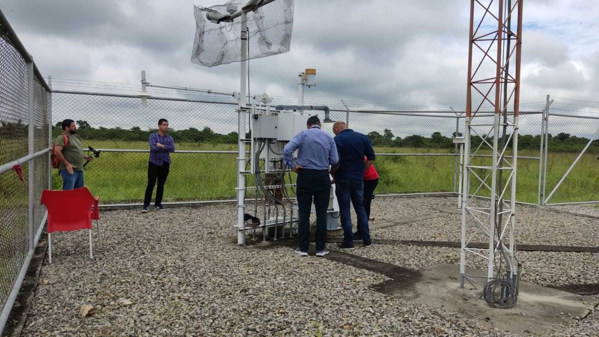 Tecnología. La planta de Daular será instalada en Tarqui para la medición meteorológica de la zona.