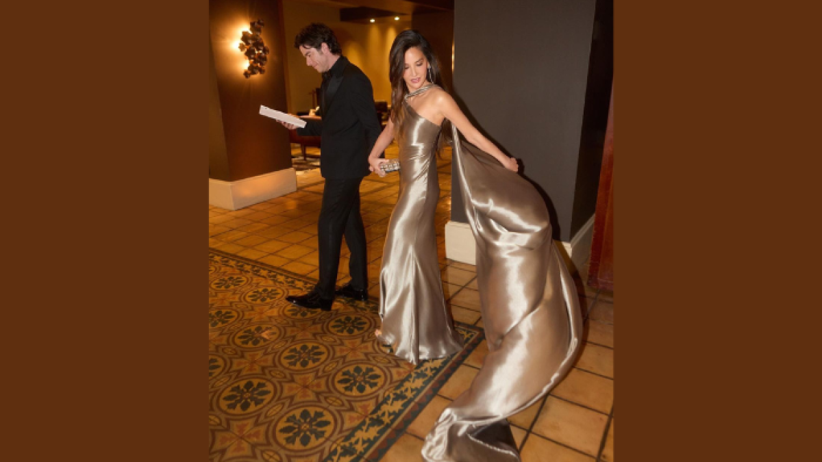 Olivia y John en los premios Óscar.