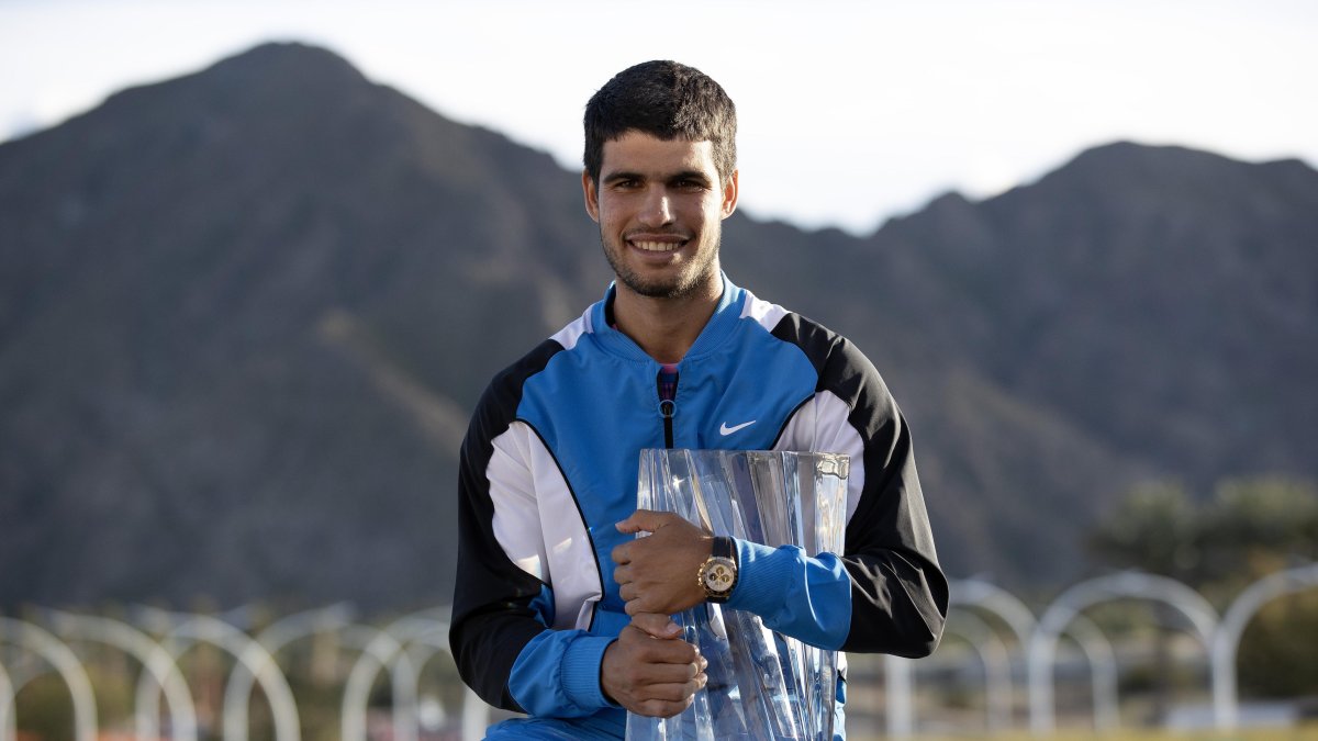 $ 1.1 millones fue el cheque ‘líquido’ para Alcaraz por revalidar el título. El torneo entregó este año $ 19 millones entre sus participantes.
