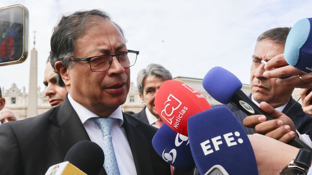 El presidente de Colombia, Gustavo Petro.