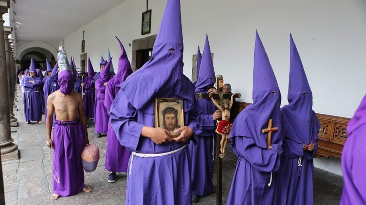 La procesión partirá desde la intersección de la avenida Amazonas y Luis Cordero.