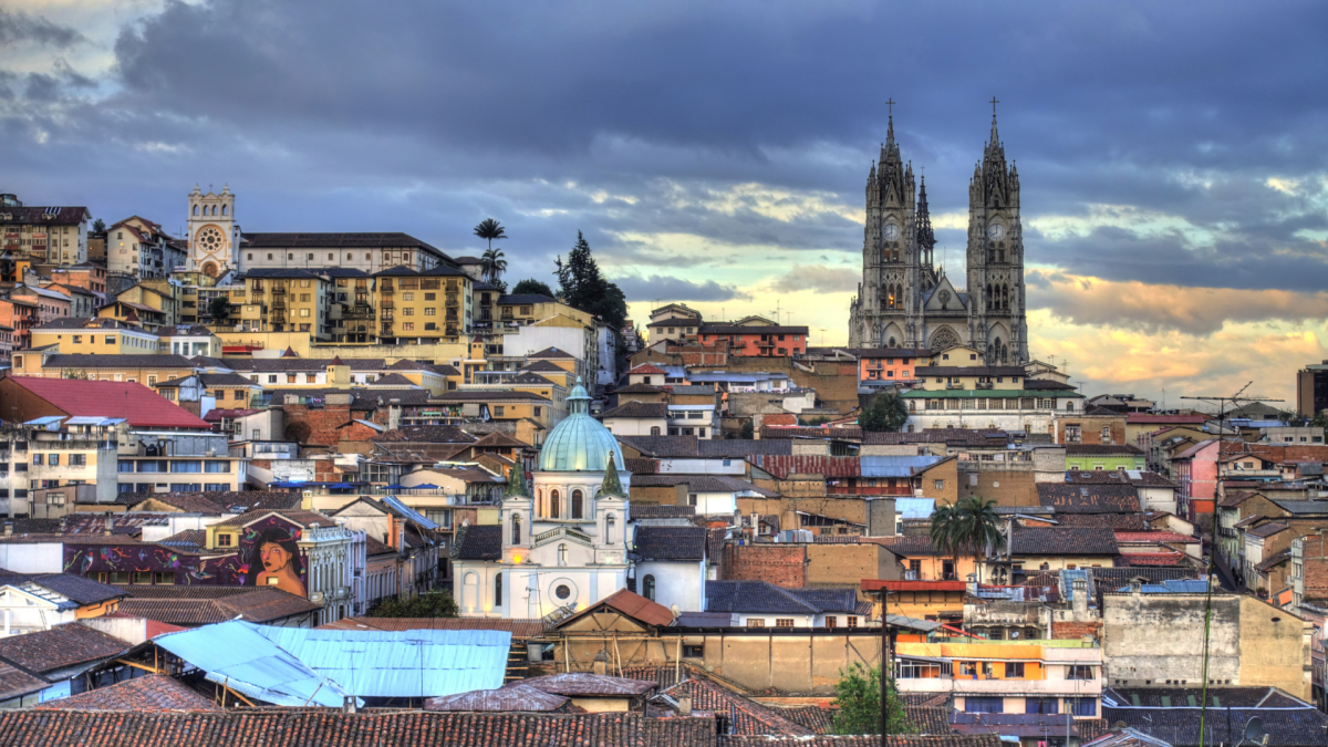 Quito, capital de Ecuador.