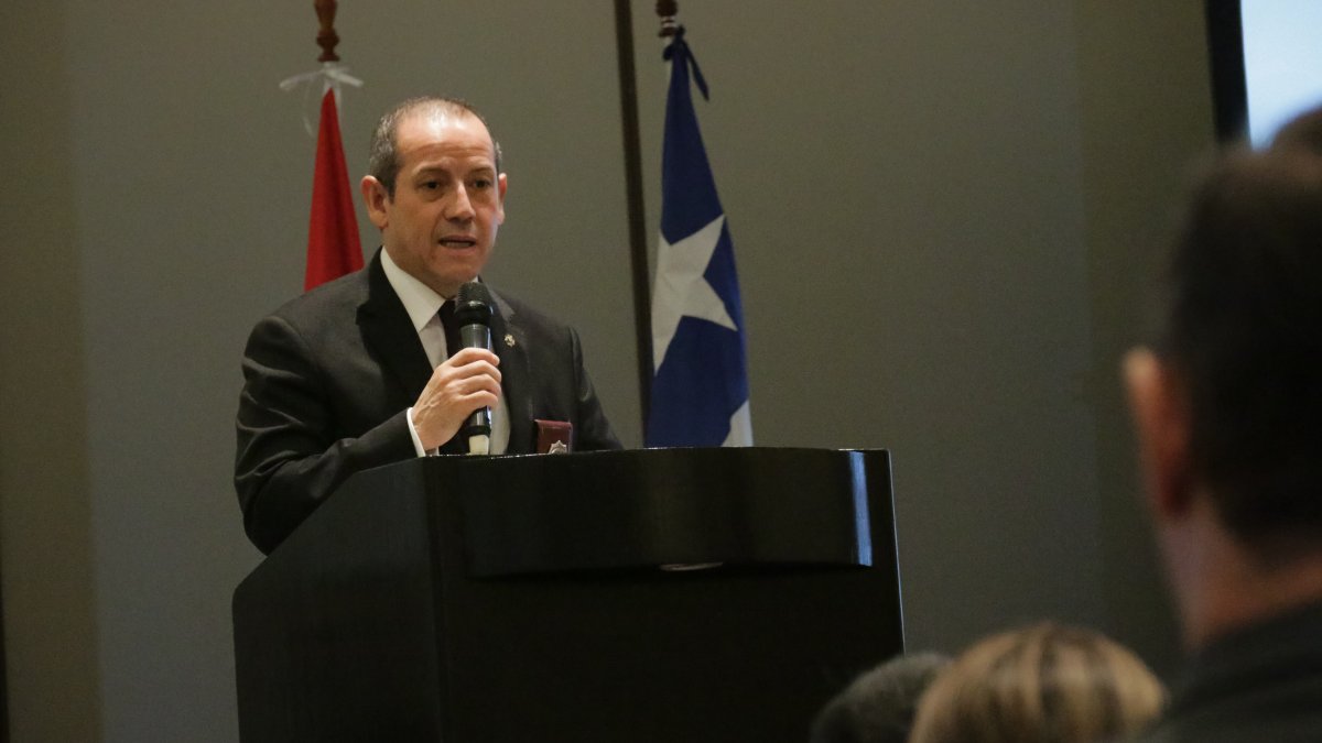El exdirector de la Policía de Investigaciones (PDI) de Chile, Sergio Muñoz, en una fotografía de archivo.