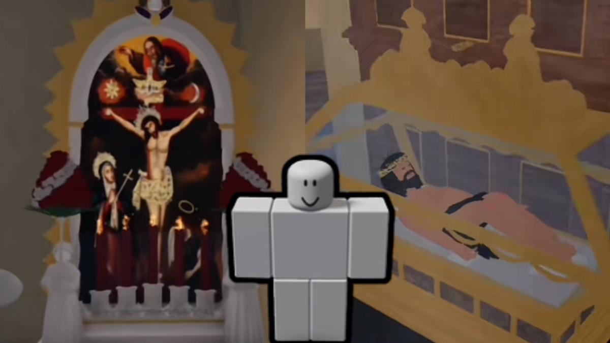 Ahora se puede asistir a misas virtuales y participar en procesiones dentro del mundo de Roblox