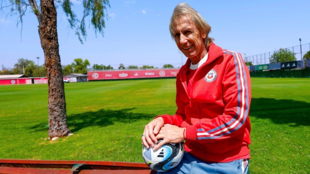 Ricardo Gareca director técnico de la selección chilena