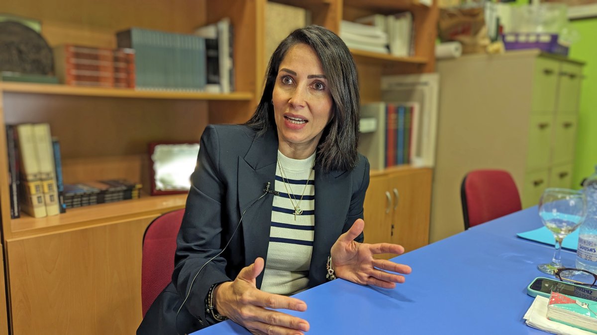 Luisa González es presidenta del movimiento Revolución Ciudadana.