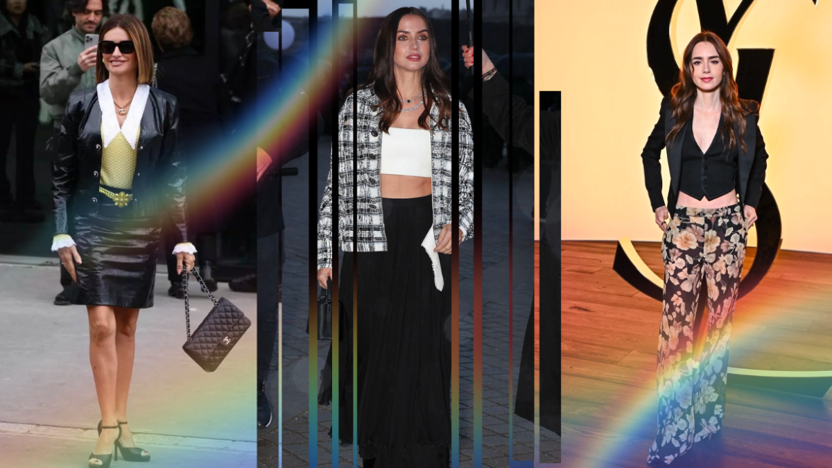 Penélope Cruz, Ana de Armas y Lilly Collins destilaron moda en París,