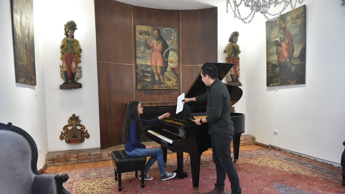 Es la casa de la música