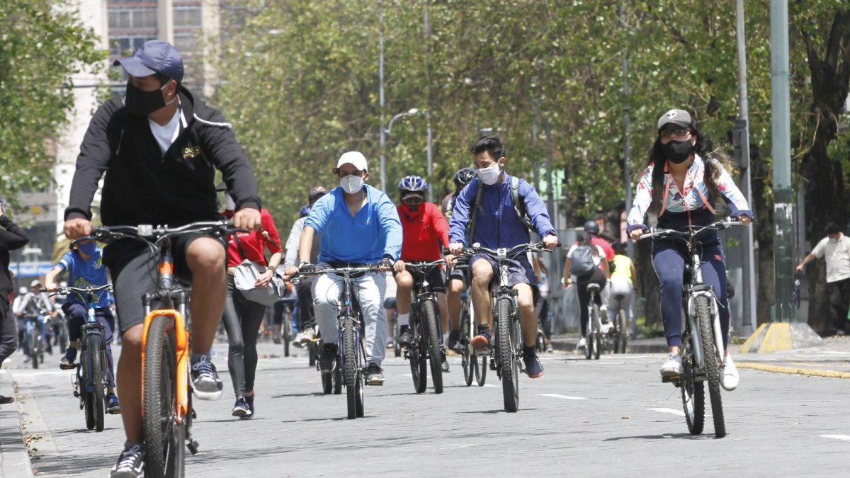 El recorrido del ciclopaseo abarca un total de 30 kilómetros.