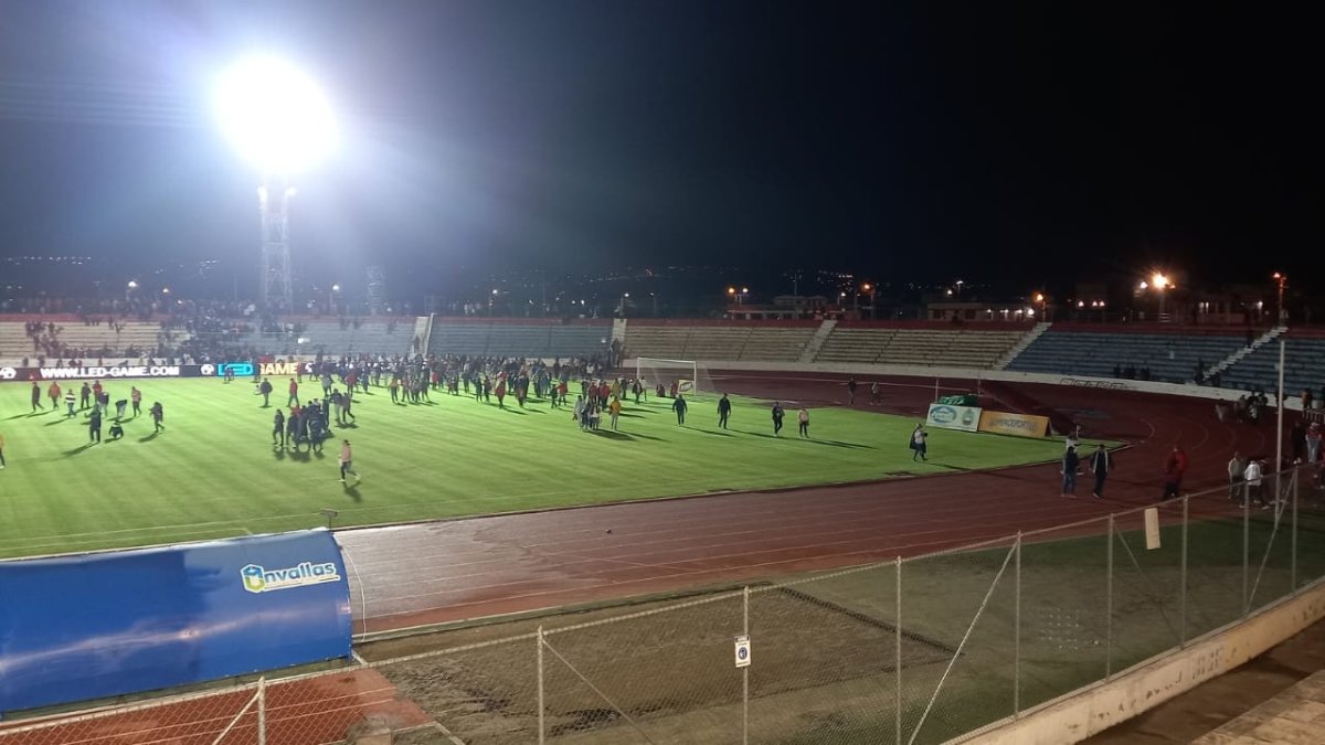 Amenaza de bomba en el estadio La Cocha.