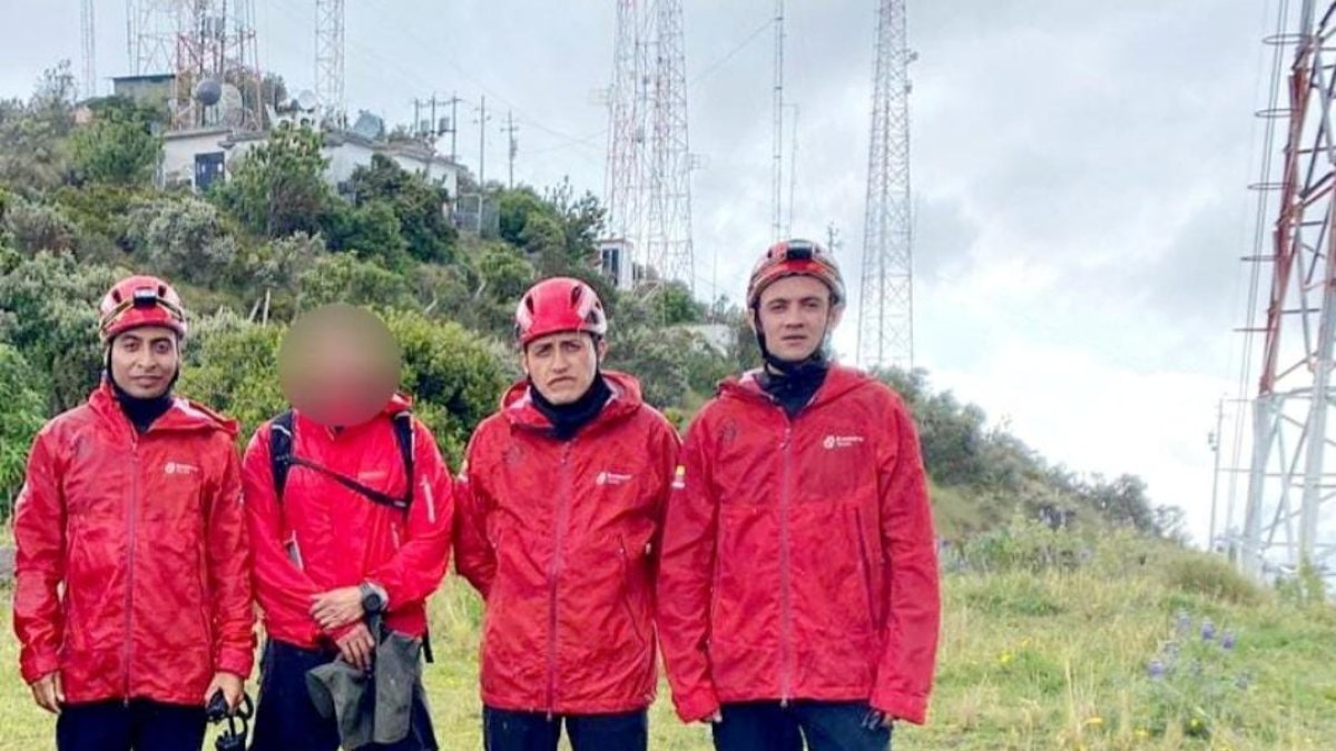 El excursionista se encontraba en condiciones generales de salud óptimas.