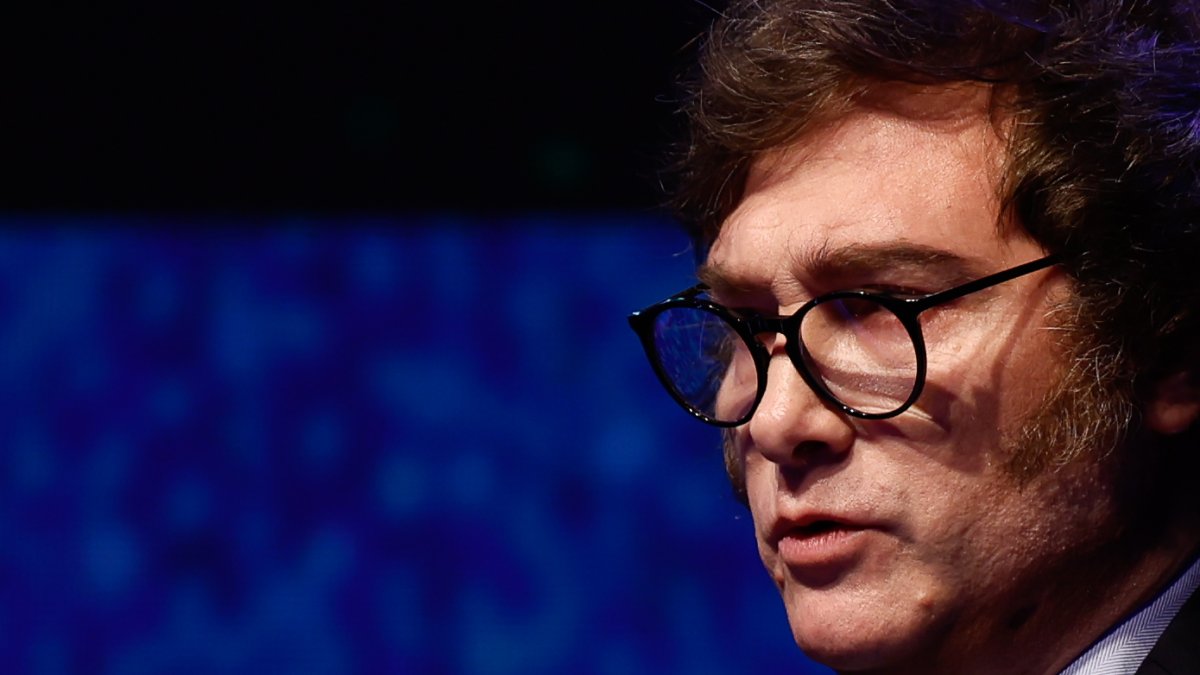 El presidente de Argentina, Javier Milei, en una fotografía de archivo.