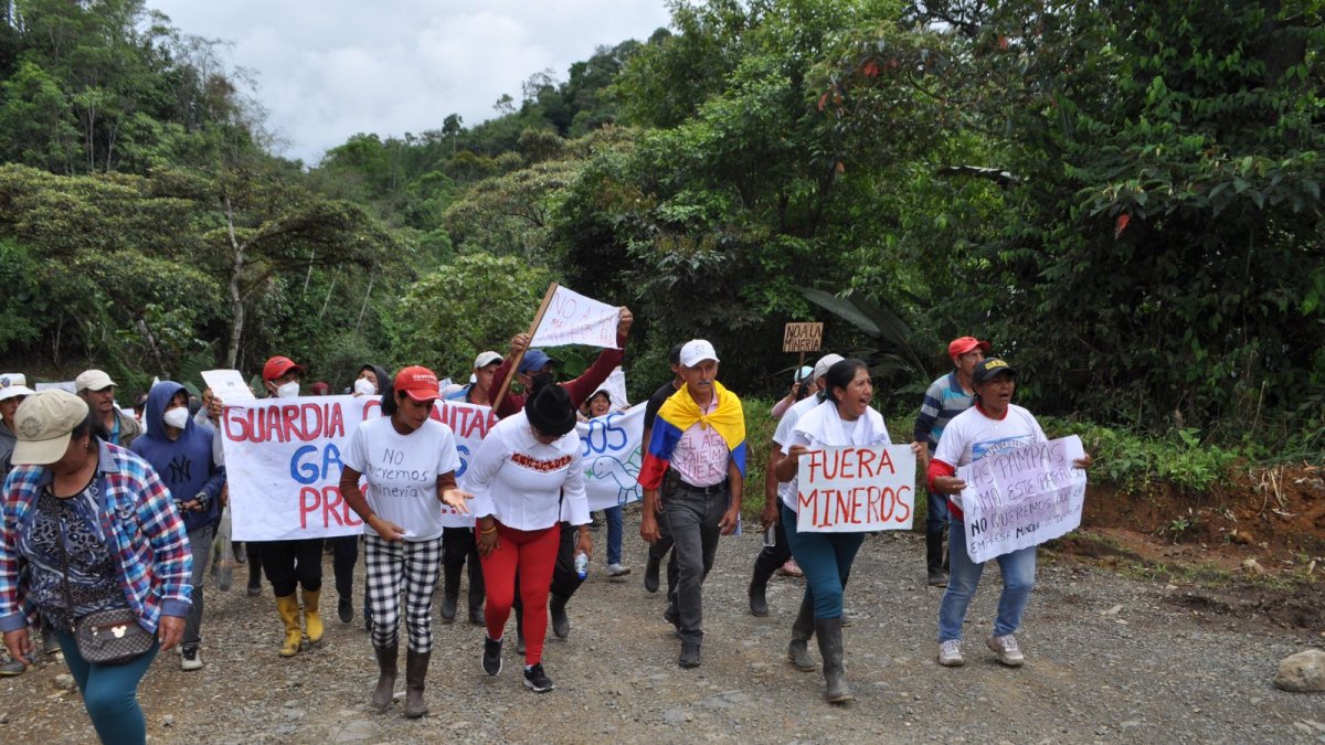 Las comunidades se han venido manifestando