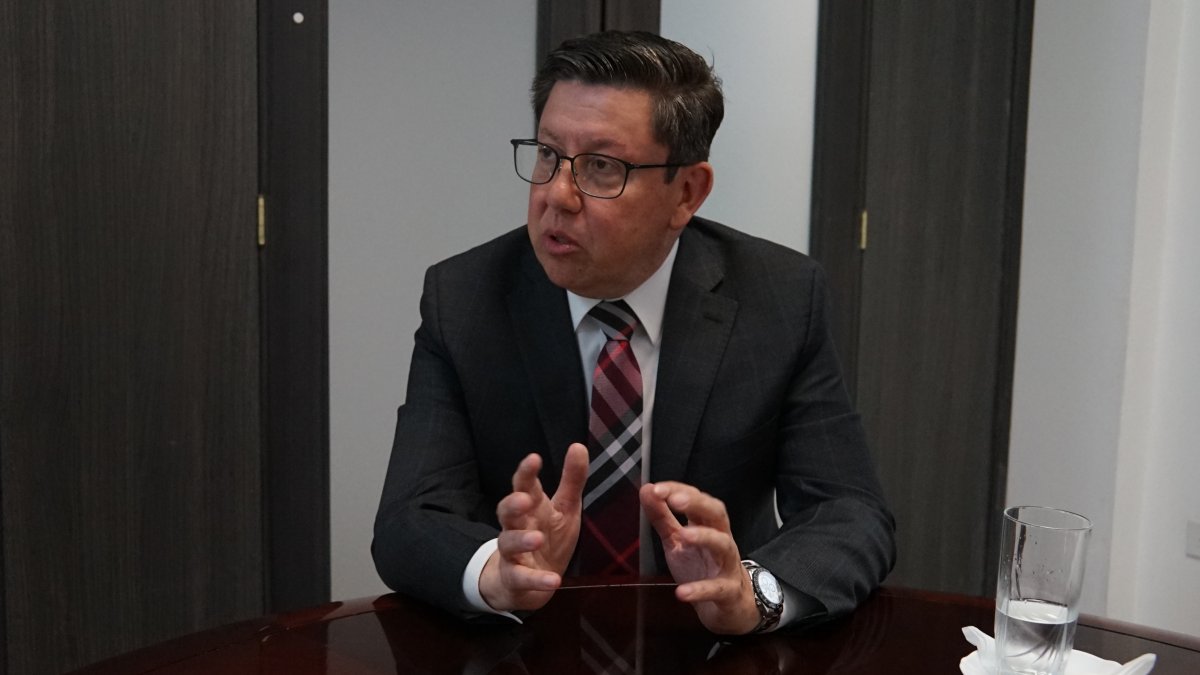 Rafael Oyarte asumió en junio de 2023 la defensa de Pablo Muentes en su juicio contra el Banco del Pacífico.