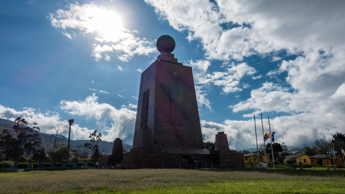 Mitad del mundo, Quito.